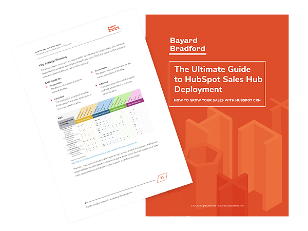 HubSpot Sales Hub ebook